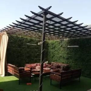 010 انجاز الظل للمظلات والسواتر | برجولات