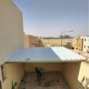 066 انجاز الظل للمظلات والسواتر | ساندوتش بانل